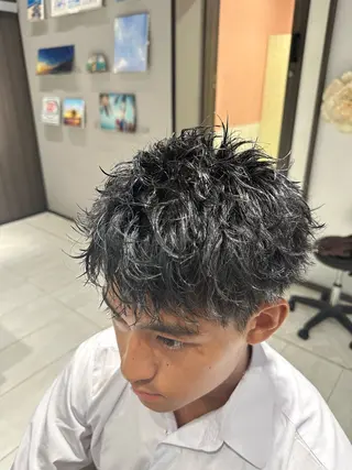 ショート メンズ 宇田川 大輝のヘアスタイル