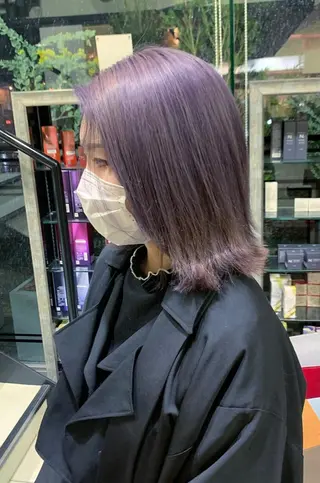 ショート カラー 海外girl🤎 透明感ベージュmaoのその他イメージ