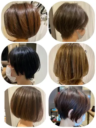 ショート 大倉 未波のヘアスタイル