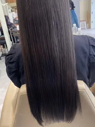 カラー ロング 北村 恵美のヘアスタイル