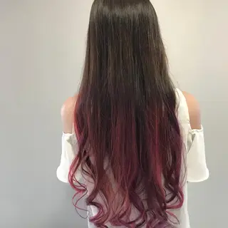 ロング カラー 長谷川 誠志のヘアスタイル