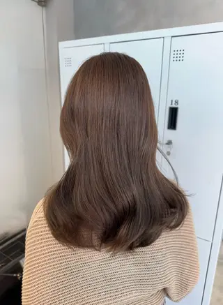 カラー 透明感カラー✨艶髪 制作🌱山根あゆみのヘアスタイル