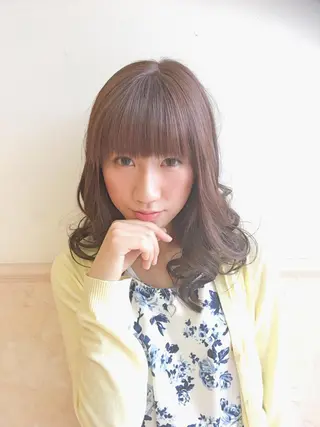 ミディアム セミロング カラー 髪穂庵カミノキモチ所属・🌈喜村 正志🌈のヘアスタイル