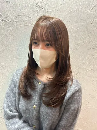 ロング 剣持友希/ifh iizuka/高崎のヘアスタイル