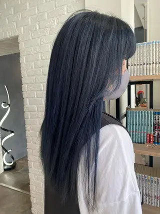 ロング ハイトーンボブ Mizuki.のヘアスタイル