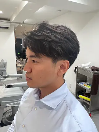 パーマ メンズ Men's NAM 八角のヘアスタイル