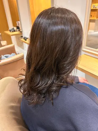 ミディアム カラー パーマ 🎀 Honoka🎀のヘアスタイル