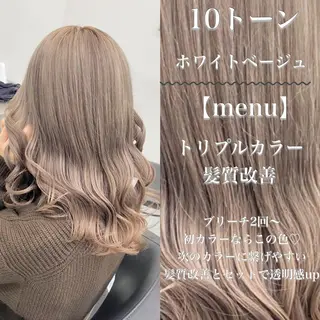 セミロング カラー ヘアアレンジ トレンドモテカラー 🩷色落ちまで可愛くのヘアスタイル