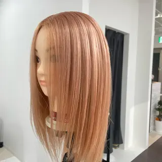 セミロング B.Chance カラーリスト　ペーのヘアスタイル