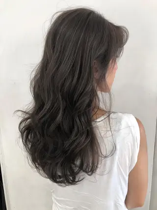 セミロング カラー SALON VILEGE所属・髪質改善・韓国 【代表】 HIDE.のヘアスタイル