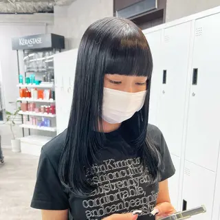 ロング カラー JUNSHIN🦋 ヘアセット／カラーのヘアスタイル