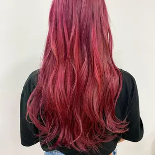 ロング カラー ヘアアレンジ 🍒KIKUCHI KANAE🍒のヘアスタイル