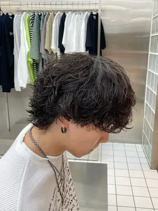 ショート パーマ メンズ メンズ特化型美容師 sakuraのヘアスタイル