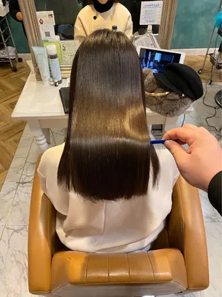 ロング 💎巻ける縮毛矯正/ 艶髪💎石渕智也のヘアスタイル