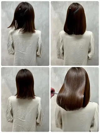 ショート 満足度⭕️縮毛矯正師 谷口にお任せを👍のヘアスタイル