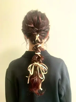 ヘアアレンジ Kikuchi Eriのヘアスタイル