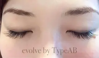 マツエク・マツパ evolve by TypeAB所属・evolve  by TypeABのマツエク・マツパデザイン