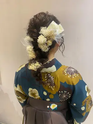 ヘアアレンジ 藤原 侑香のヘアスタイル