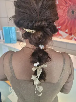 ロング ヘアアレンジ 鈴木 翠のヘアスタイル