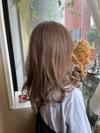 ミディアム 濱岸 蓮央のヘアスタイル