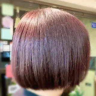 ショート カラー SAMSON&DELILA mahalo所属・松村 ゆうのヘアスタイル