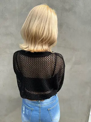 ミディアム カラー 【店長】Lond山本 大輔のヘアスタイル