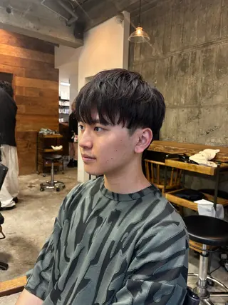 ショート 山田 綾乃/メンズカットのヘアスタイル