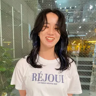 カラー ベージュ/暖色🧸 ハイトーン/ninaのヘアスタイル