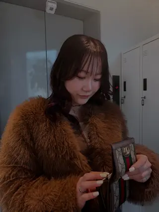 セミロング 新宿/ボブ/レイヤー 縮毛矯正/SACHIのヘアスタイル