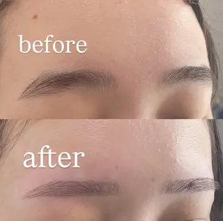 アイブロウ RELAIR h所属・代々木❤︎まつぱ❤︎ フラット❤︎眉毛の眉毛・アイブロウイメージ