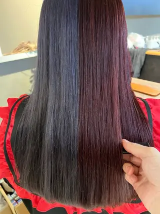 ロング カラー daiki 原宿のヘアスタイル