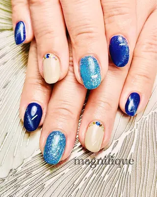 ネイル プライベートサロン マニフィークのネイルデザイン