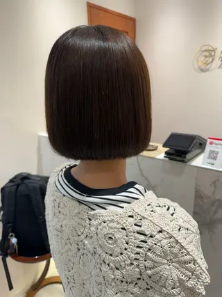 ショート 透明感のあるモテ艶髪 🫧AYAKAのヘアスタイル