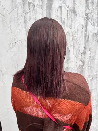 ミディアム 小谷 美咲のヘアスタイル