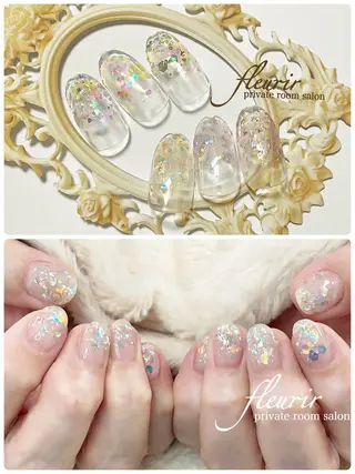 ネイル フルリール 【プライベートサロンのネイルデザイン