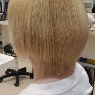 ショート 韓国レイヤー／髪質 改善カラー/れんのヘアスタイル