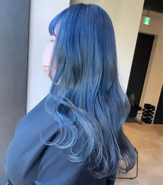 ロング カラー Ameri 新宿所属・新宿/透明感カラー/ 髪質改善/桜良のヘアスタイル