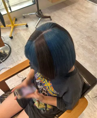 ミディアム 渡辺 望愛のヘアスタイル