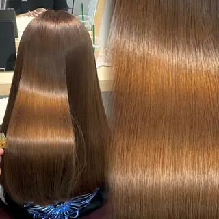 ロング カラー パーマ 透明感/チョコカラー 💍TAMA💍のヘアスタイル