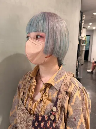 ショート カラー 顔まわり/暖色 可愛い特化🎀ゆうなのヘアスタイル