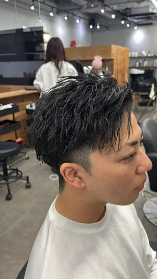 ショート パーマ メンズ メンズ支持率NO.1 マサキのヘアスタイル