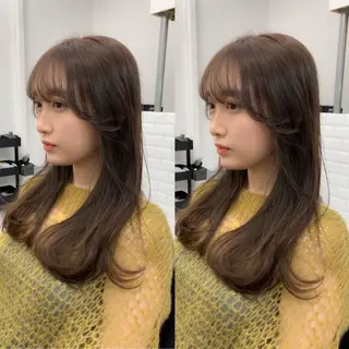 ロング カラー 卒業式ヘアセット🎀 ヘアアレンジのヘアスタイル