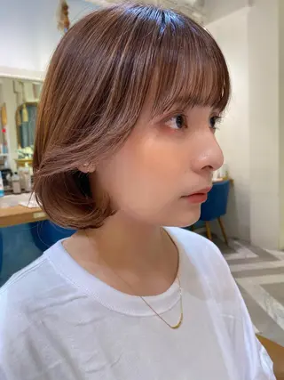 ショート レイヤーと顔まわり 大好き❣️関口拓馬のヘアスタイル