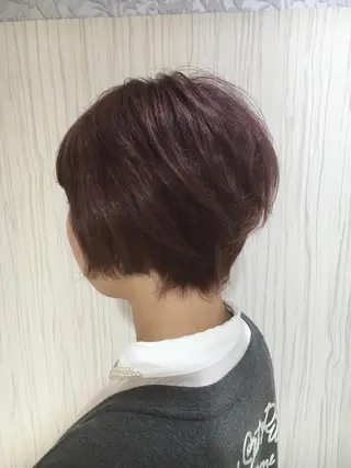 ショート ミディアム カラー ヘアアレンジ ✨艶髪✨透明感✨ 山内大樹のヘアスタイル