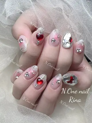 ネイル 長いだし/スカルプ/ パラシェルN.oneのネイルデザイン