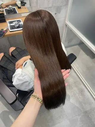 ロング ayano /レイヤー/艶カラーのヘアスタイル