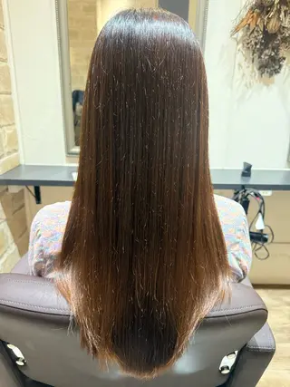 ロング 𝐇𝐚𝐢𝐫 𝐌𝐚𝐤𝐞 𝐂𝐎𝐌𝐇𝐄𝐀𝐑𝐄𝐒所属・🎀えりな🎀 モデル募集中🎀のヘアスタイル