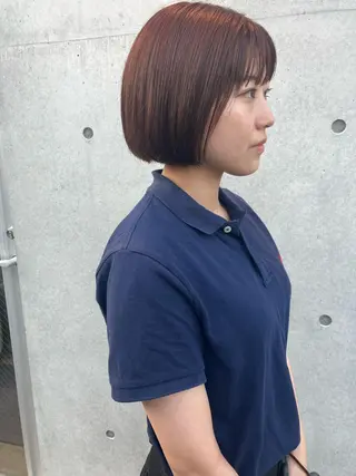 ショート 似合わせカットカラー 👩MINAのヘアスタイル