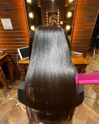 ミディアム stylist YUTOのヘアスタイル