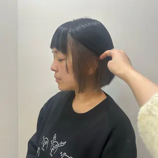 カラー 🍓ダメージレスで 可愛く🍓HINAのヘアスタイル